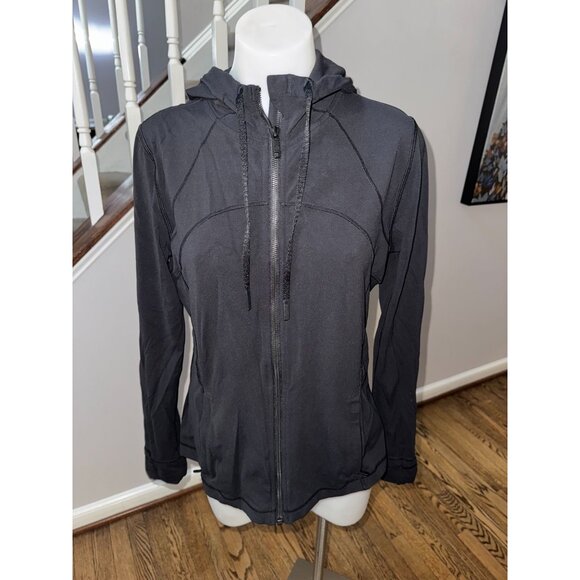 Lululemon Hooded Define Jacket *Nulu Black Size 12 - Picture 2 of 4